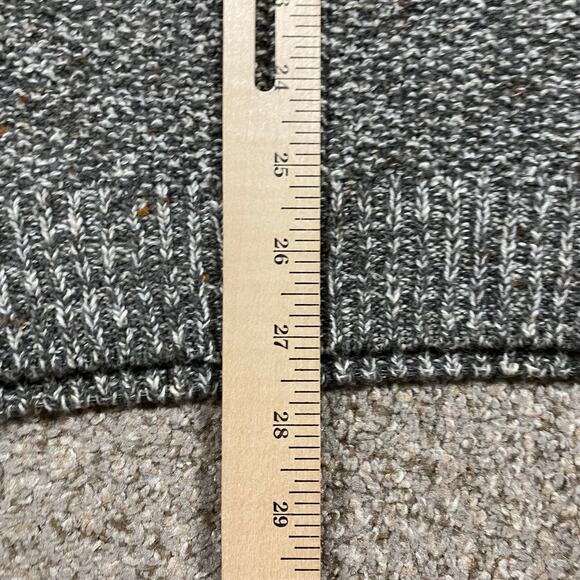 VTG Monello Sweater Mens XL Shawl Wool Geometric Patchwork Color Block Menswear - Picture 6 of 7